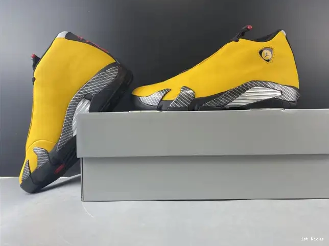 1st Kicks RETRO GOLD BQ3685-706 UNIVERSITY 14 JORDAN AIR 0517